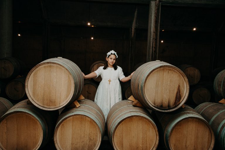 sesión comunion bodega