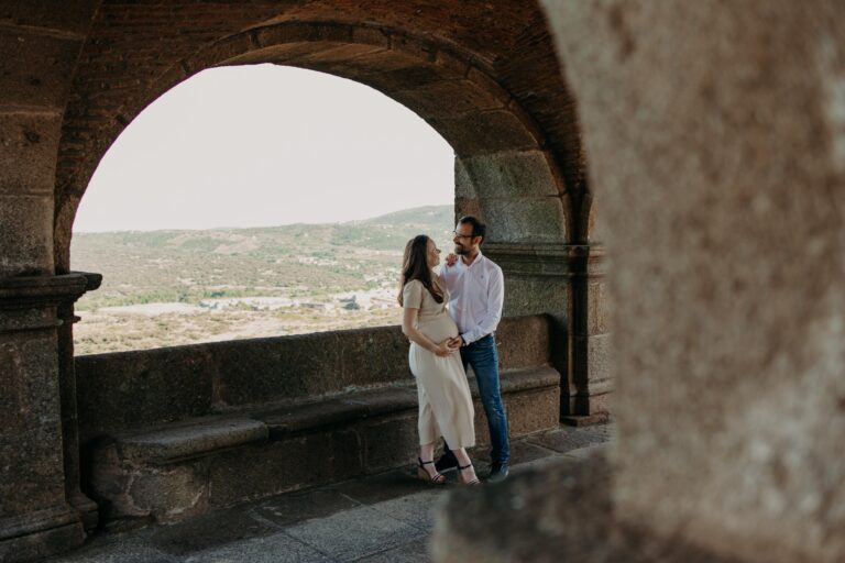 fotografia familia en la vera
